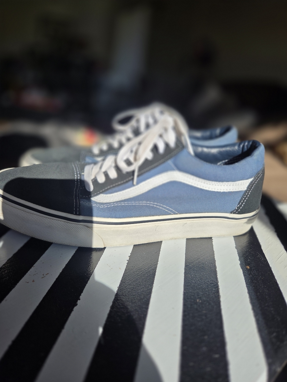 Vans Old Skool Navy/White 10.5 Mens